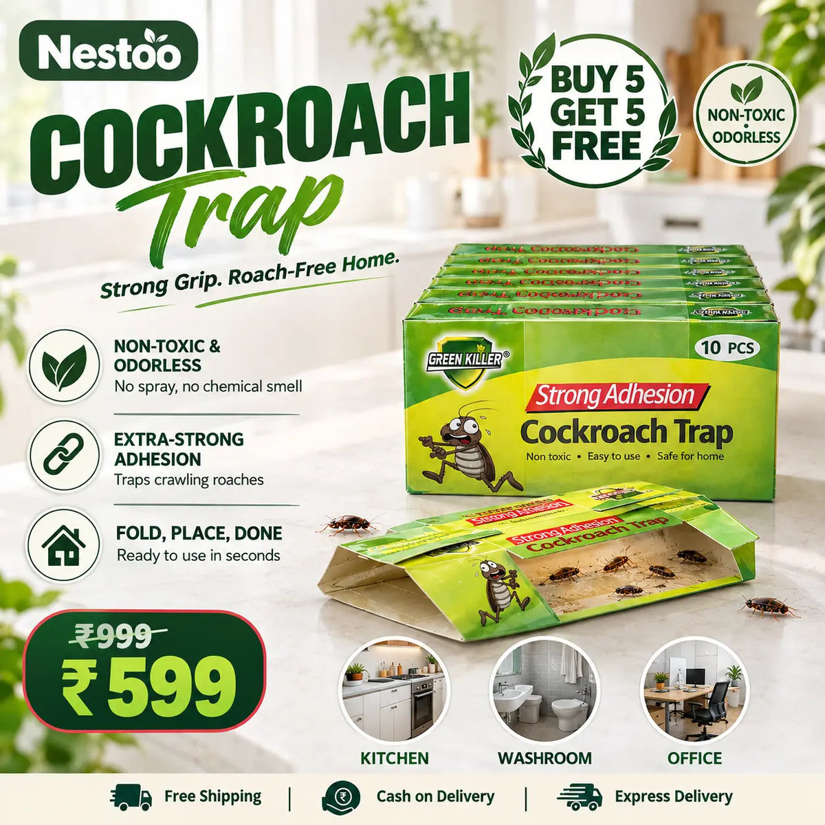 Nestoo - Cockroach Trap | 🔥Buy 5 Get 5 Free🔥