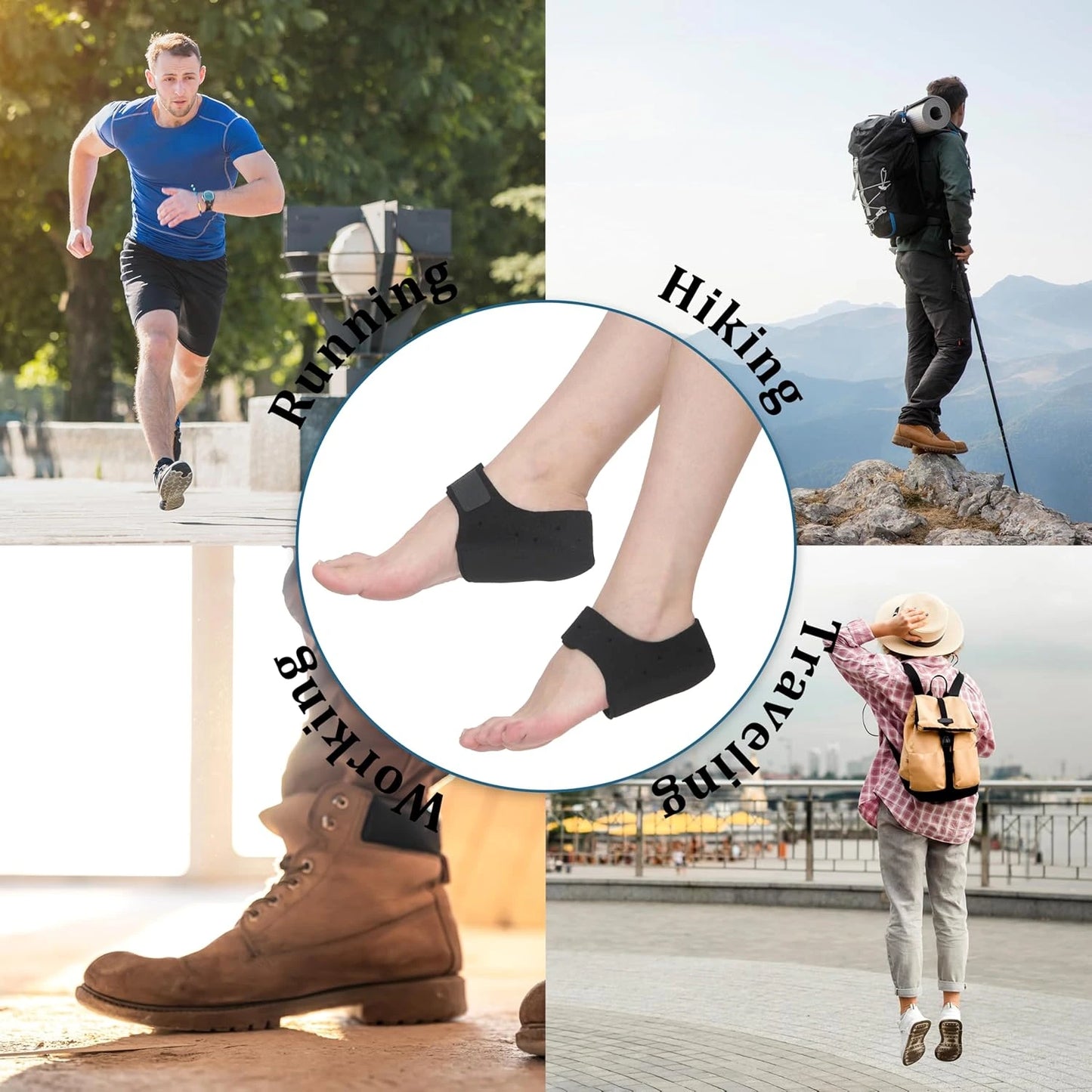 Nestoo™ - Gel Heel Protector for Men & Women (Pack of 2)