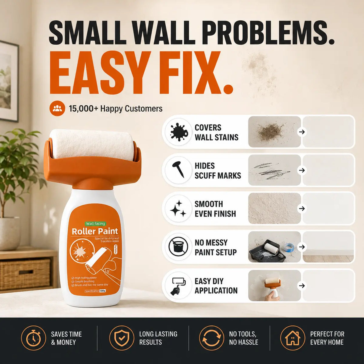 WallFix™ - Magic Wall Repair Roller (500g)