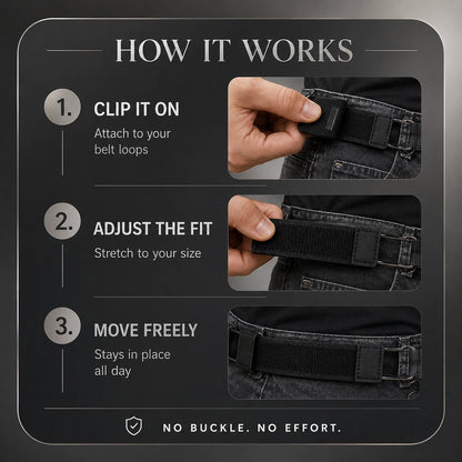 Nestoo™ - Buckle Free Elastic Belt for Men & Women (Buy 1 Get 1 Free)