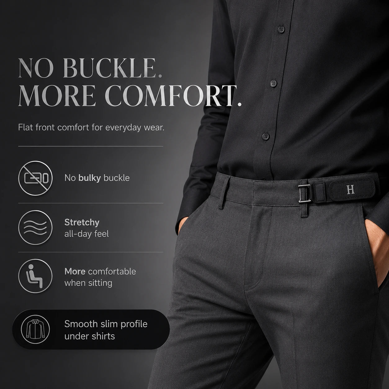 Nestoo™ - Buckle Free Elastic Belt for Men & Women (Buy 1 Get 1 Free)