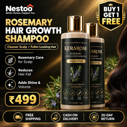 Kerarose Rosemary Shampoo (Unisex)🔥Buy 1 Get 1 Free🔥