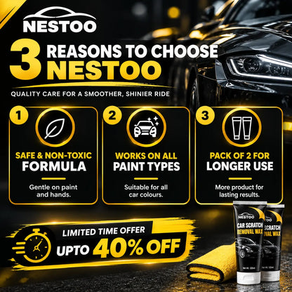 Nestoo® - Car Scratch Removal Wax 🔥 Buy 1 Get 1 Free 🔥
