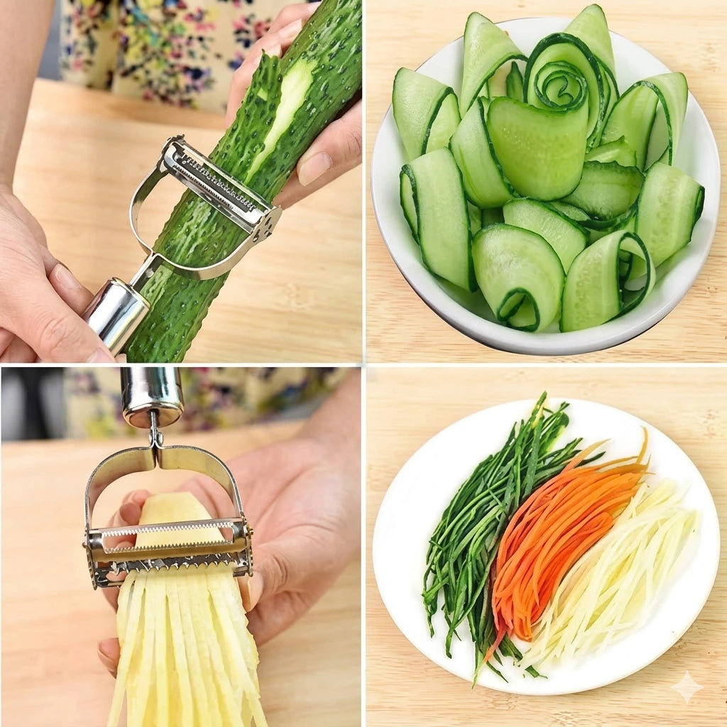 PurePeel™ 3-in-1 Kitchen Slicer