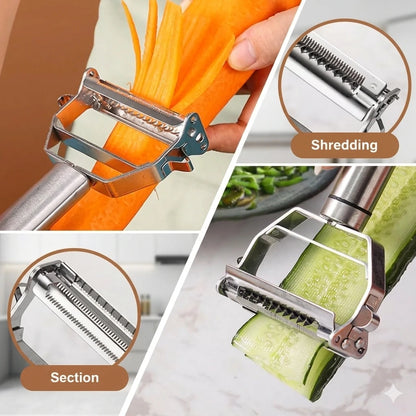 PurePeel™ 3-in-1 Kitchen Slicer