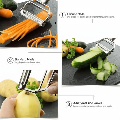 PurePeel™ 3-in-1 Kitchen Slicer