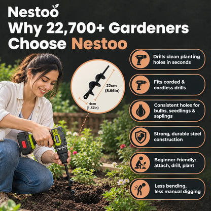 Nestoo™ - Fast Gardening Hole Digger Tool
