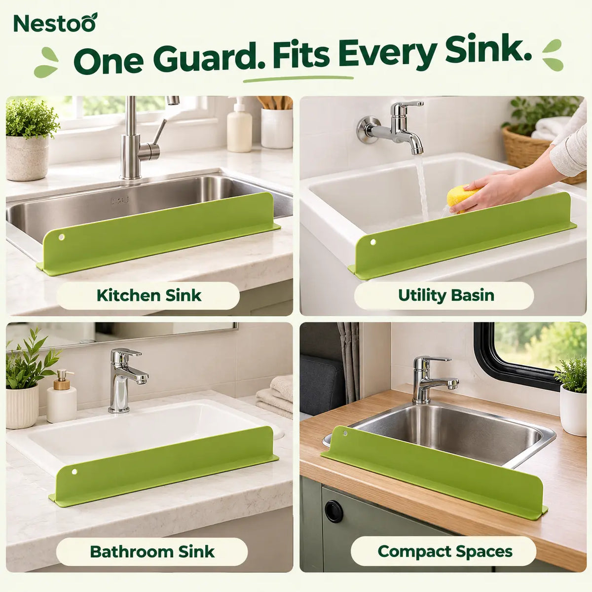 Nestoo - Sink Splash Guard 🔥Buy 1 Get 1 Free🔥