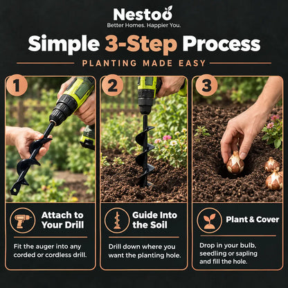 Nestoo™ - Fast Gardening Hole Digger Tool