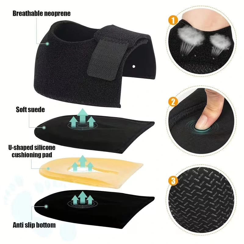 Nestoo™ - Gel Heel Protector for Men & Women (Pack of 2)